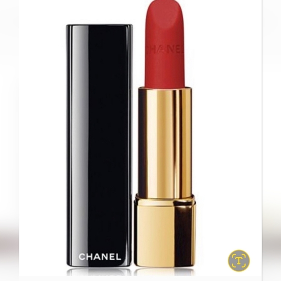 Vtg KENNETH J LANE Glossy RED "KJL" Lipstick Pin Gold Enamel Rhinestones Brooch - Picture 4 of 12